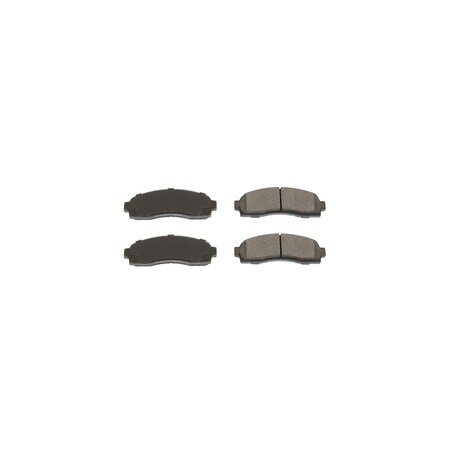 Powerstop Posi-Mold Carbon Matrix Metallic Disc Brake Pad - Front, PM18-833 PM18-833
