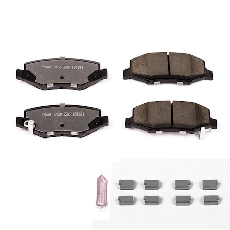 Powerstop Truck and Tow Severe Duty Disc Brake Pad - Rear, Z36-1274 Z36-1274