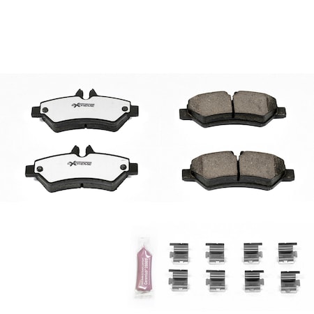 Powerstop Truck and Tow Severe Duty Disc Brake Pad - Rear, Z36-1317 Z36-1317