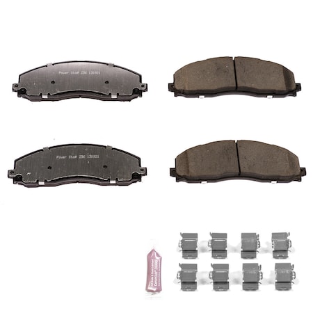 Powerstop Truck and Tow Severe Duty Disc Brake Pad - Front, Z36-1680 Z36-1680