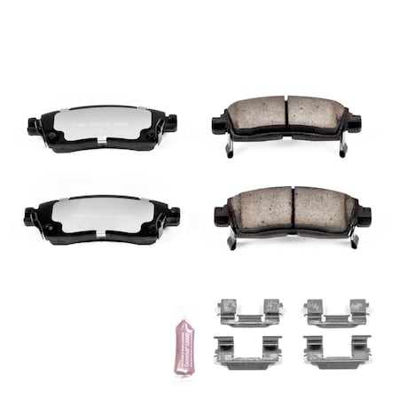 Powerstop Truck and Tow Severe Duty Disc Brake Pad - Rear, Z36-883 Z36-883