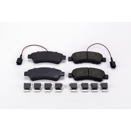 Powerstop Z17 Evolution Plus Disc Brake Pad and Hardware Kit, 17-1490, Rear 17-1490