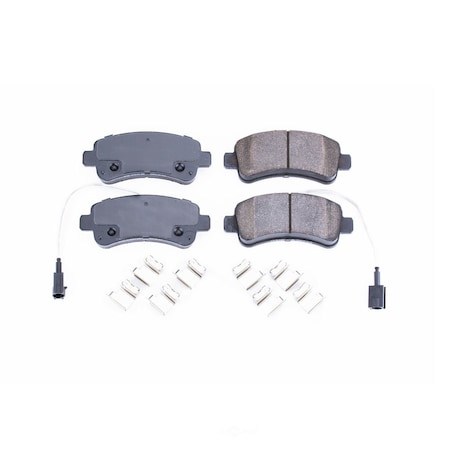 Powerstop Z17 Evolution Plus Disc Brake Pad and Hardware Kit, 17-1746, Rear 17-1746