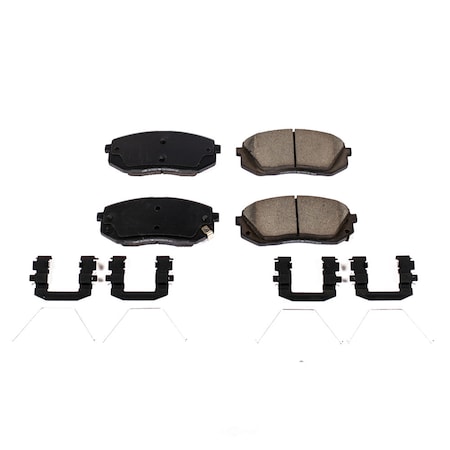 Powerstop Z17 Evolution Plus Disc Brake Pad - Front, 17-1855 17-1855