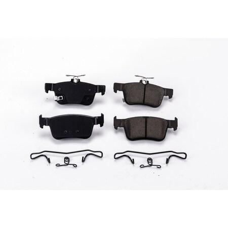 Powerstop Z17 Evolution Plus Disc Brake Pad - Rear, 17-1878 17-1878