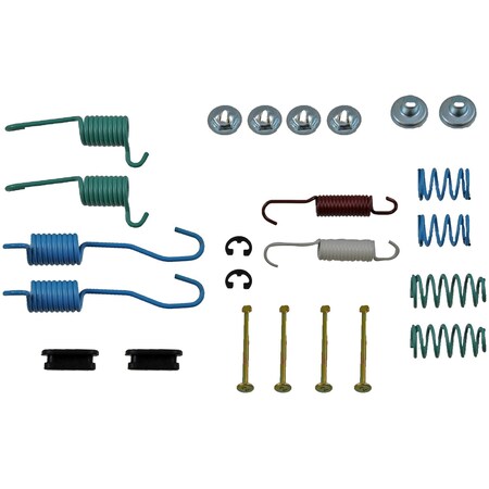 Dorman Drum Brake Hardware Kit - Rear, HW7104 HW7104