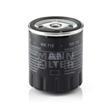 Mann-Filter Fuel Filter, WK 716 WK 716
