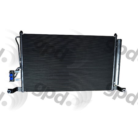 Global Parts Distributors Condenser 2007-2009 Hyundai Santa Fe 2.7L 3.3L 3576C