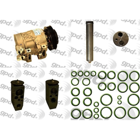 Global Parts Distributors Compressor Kit 2010-2011 Nissan Altima 2.5L, 9644793 9644793