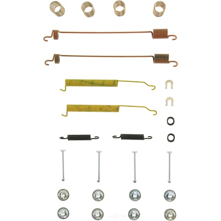 Centric Parts Drum Brake Hardware - Rear, 118.42012 118.42012
