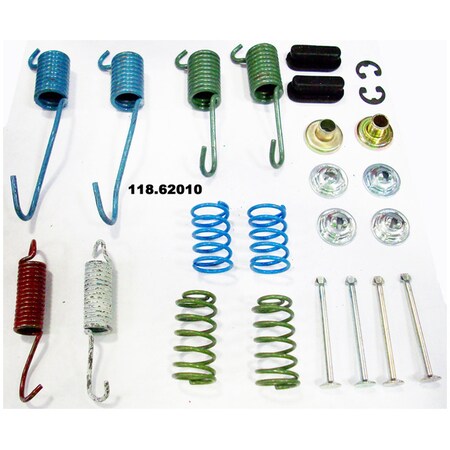 Centric Parts Drum Brake Hardware Kit, 118.62010 118.62010