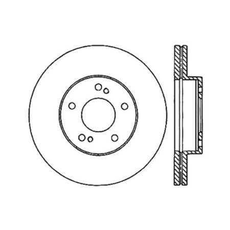 Centric Parts Quick-Strut Complete Strut Assembly 2008-2012 Honda Accord 2.4L 3.5L 121.42036