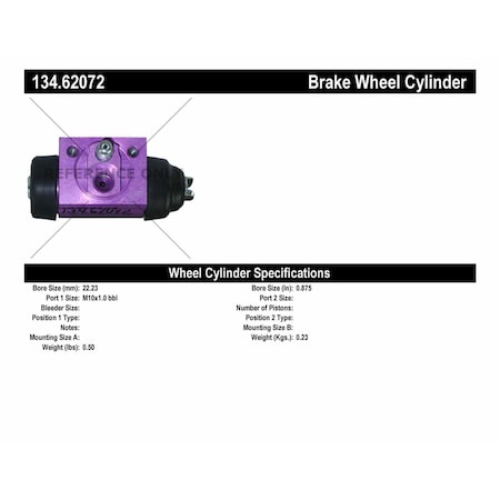 Centric Parts Power Steering Pressure Line Hose Assembly 2003-2006 Lincoln Navigator 134.62072