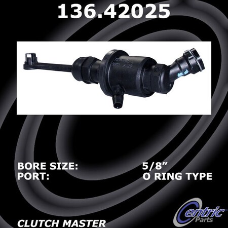 Centric Parts Premium Clutch Master Cylinder-Preferred, 136.42025 136.42025