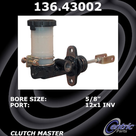 Centric Parts Premium Clutch Master Cylinder-Preferred, 136.43002 136.43002