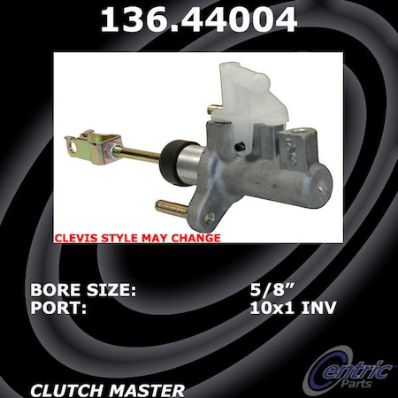 Centric Parts Premium Clutch Master Cylinder-Preferred, 136.44004 136.44004