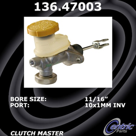 Centric Parts Premium Clutch Master Cylinder-Preferred, 136.47003 136.47003