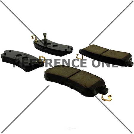 Centric Parts Disc Brake Pad Set, 105.15100 105.15100