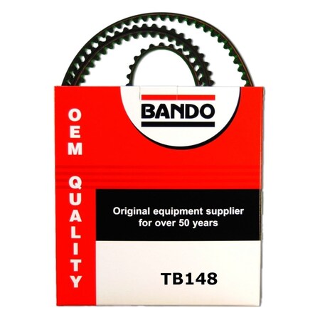 Bando OHC Timing Belt Precision Engineered Timing Belt, TB148 TB148
