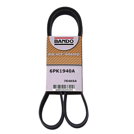 Bando Serpentine Belt, 6PK1940A 6PK1940A