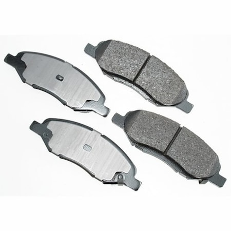 Akebono ProACT Ultra Premium Ceramic Pads - Front, ACT1345 ACT1345