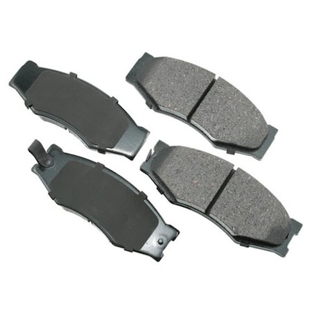 Akebono ProACT Ultra Premium Ceramic Pads - Front, ACT266 ACT266