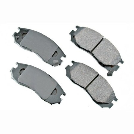 Akebono ProACT Ultra Premium Ceramic Pads - Front, ACT484 ACT484