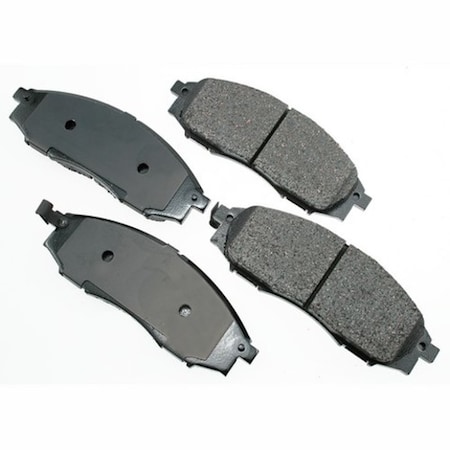 Akebono ProACT Ultra Premium Ceramic Pads - Front, ACT830 ACT830