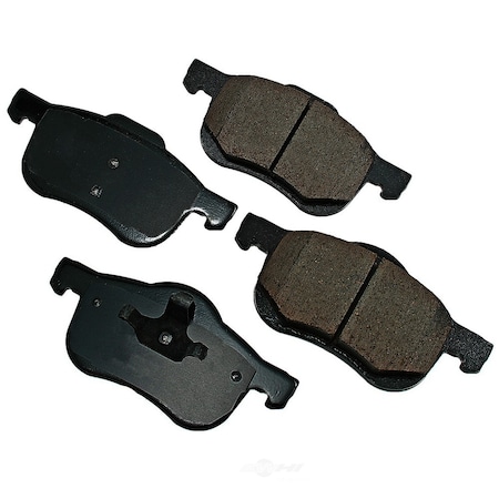 Akebono Euro Ultra Premium Ceramic Pads - Front, EUR794 EUR794
