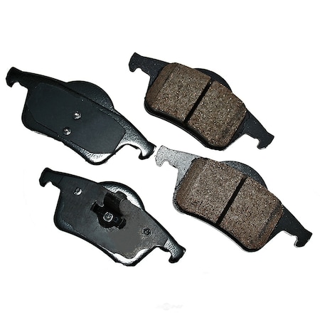 Akebono Euro Ultra Premium Ceramic Pads - Rear, EUR795 EUR795