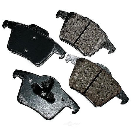 Akebono Euro Ultra Premium Ceramic Pads - Rear, EUR980 EUR980