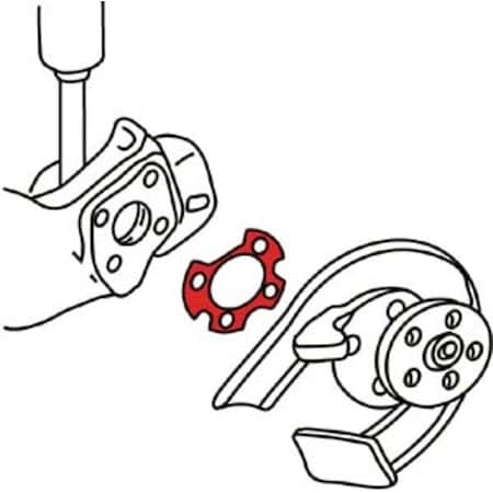Specialty Products Co Alignment Toe Shim - Rear, 71522 71522