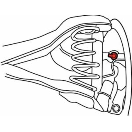 Specialty Products Co Alignment Cam Bolt Kit - Rear, 81310 81310