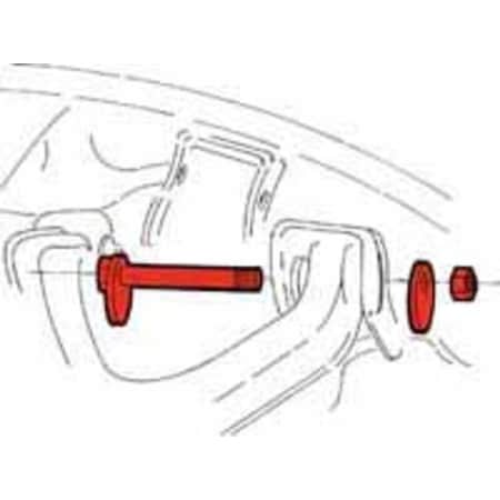 Specialty Products Co Alignment Cam Bolt Kit - Front, 83790 83790
