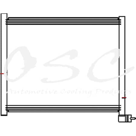 Osc A/C Condenser, 3289 3289
