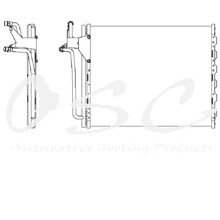 Osc A/C Condenser, 4025 4025