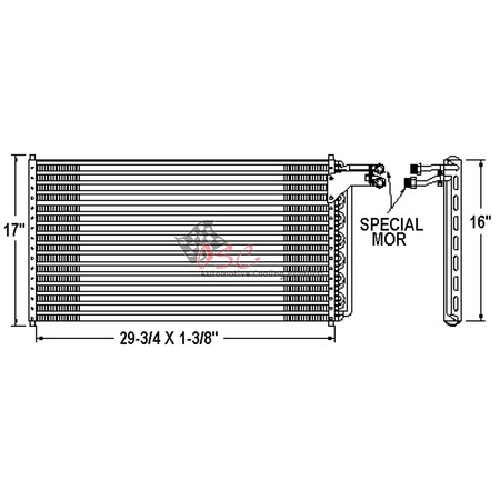 Osc A/C Condenser, 4479 4479