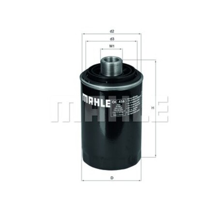 Mahle Engine Oil Filter, OC 456 OC 456 | Zoro