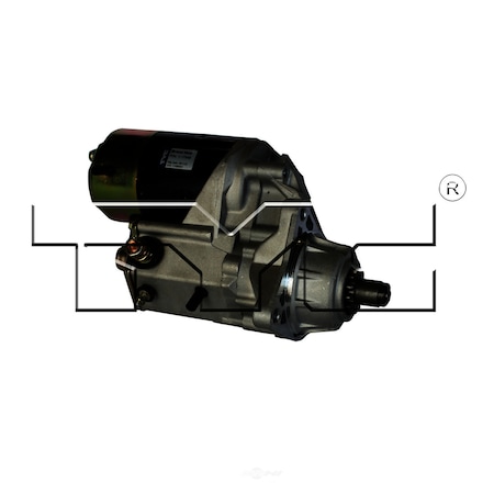 Tyc Starter Motor, 1-17548 1-17548