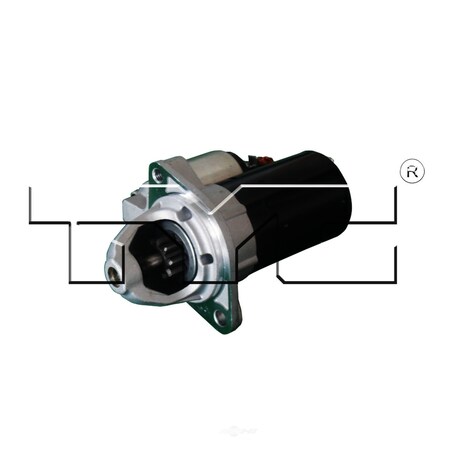 Tyc Starter Motor, 1-17922 1-17922