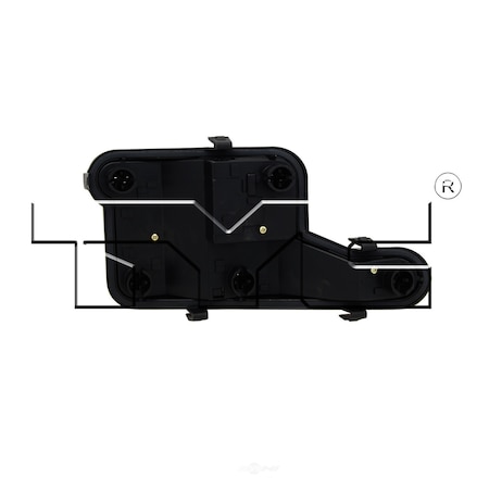 Tyc Tail Light Connector Plate 1999-2001 Pontiac Grand Am 2.4L, 11-5912-20 11-5912-20