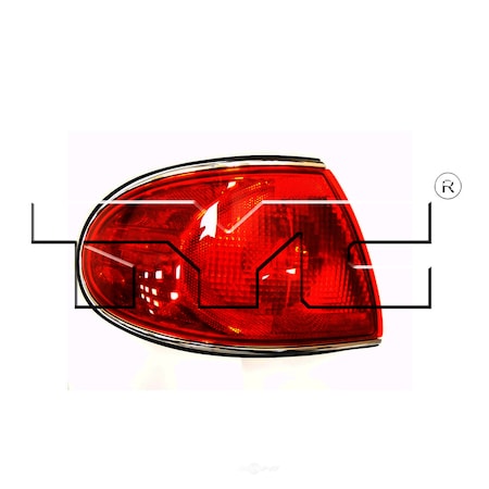 Tyc Tail Light Assembly 2001-2005 Buick LeSabre, 11-5974-91 11-5974-91