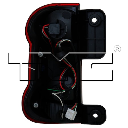 Tyc Tail Light Assembly 2013-2017 Nissan NV200 2.0L, 11-6615-00-9 11-6615-00-9