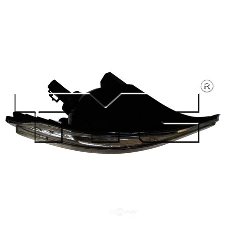 Tyc Turn Signal/Parking Light Assembly 2007-2014 Jeep Patriot 2.0L 2.4L 12-5247-00-1