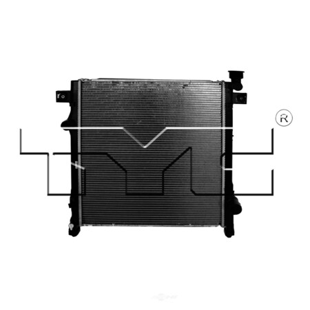 Tyc Radiator 2008-2012 Jeep Liberty, 13071 13071