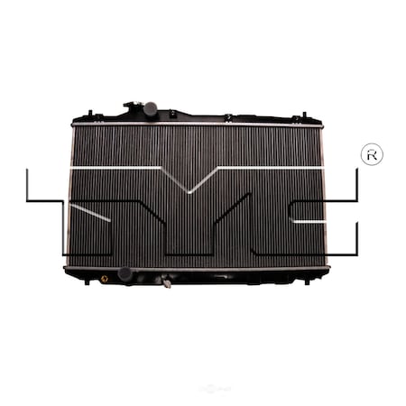 Tyc Radiator, 13221 13221