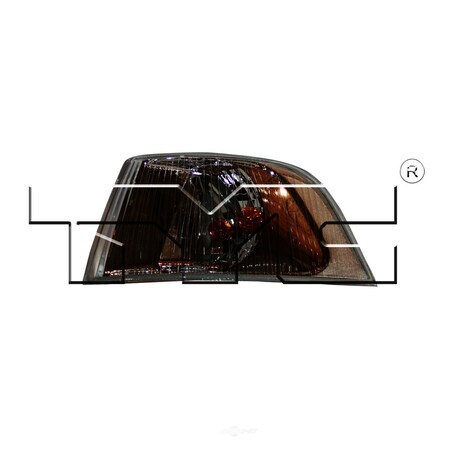 Tyc Turn Signal / Parking Light Assembly, 18-0114-00 18-0114-00