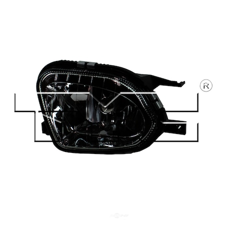 Tyc Fog Light Assembly, 19-0449-00 19-0449-00