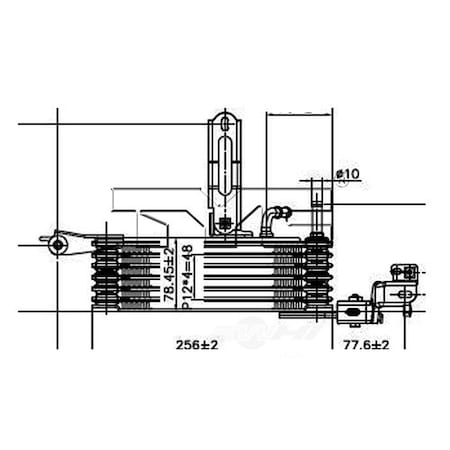 Tyc Automatic Transmission Oil Cooler 2012-2015 Toyota Tacoma 2.7L 4.0L 19023
