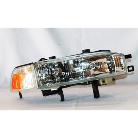 Tyc Headlight Assembly 1990-1991 Honda Accord 2.2L, 20-1714-00 20-1714-00